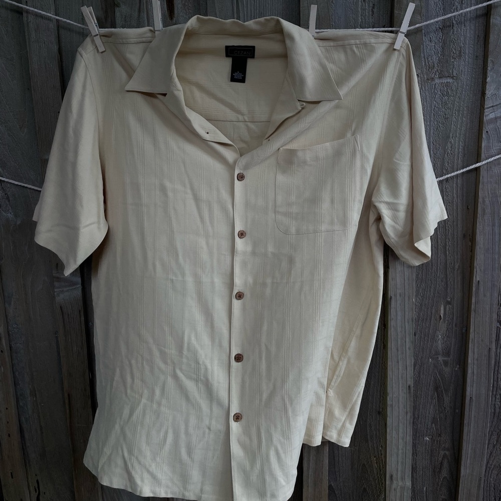 90s Men’s Silk Button Down
